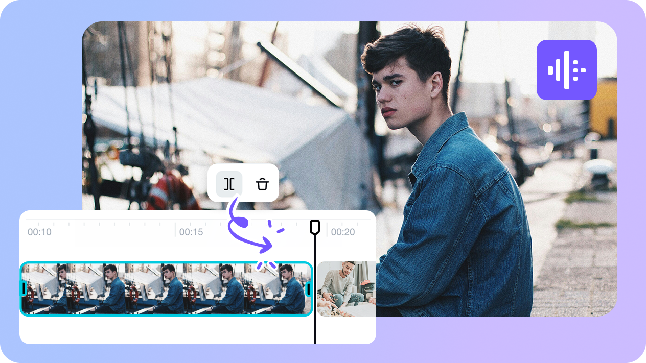 Tailor every angle of a vlog with easy editing tools